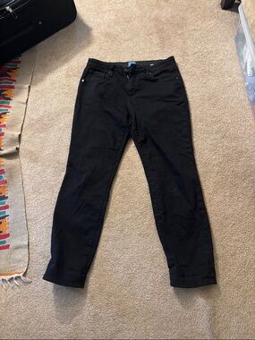 Black Straight Leg Jeans